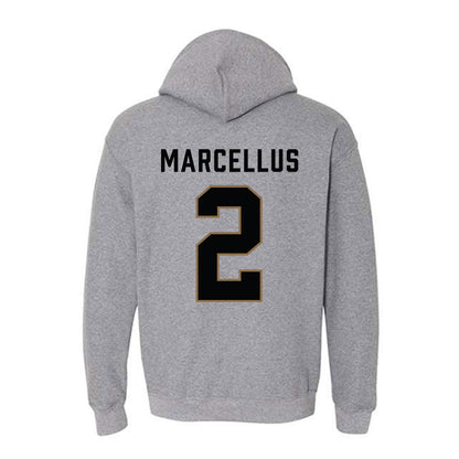 Wofford - NCAA Football : Marek Marcellus - Classic Shersey Hooded Sweatshirt-1