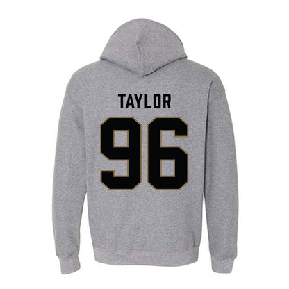 Wofford - NCAA Football : Zeb Taylor - Classic Shersey Hooded Sweatshirt-1