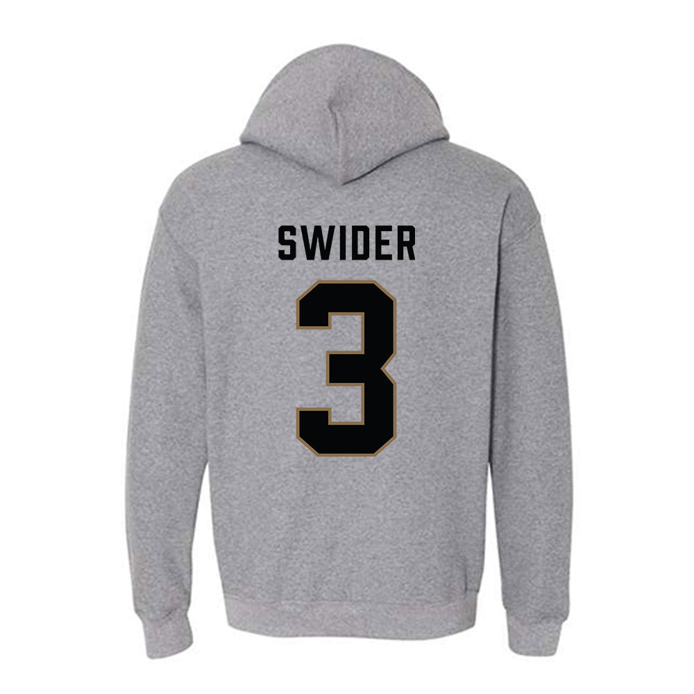 Wofford - NCAA Women's Basketball : Courtney Swider - Classic Shersey Hooded Sweatshirt-1