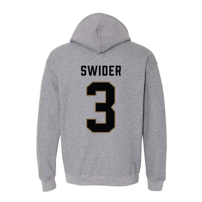 Wofford - NCAA Women's Basketball : Courtney Swider - Classic Shersey Hooded Sweatshirt-1