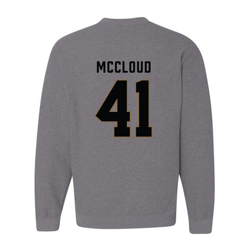 Wofford - NCAA Football : Logan McCloud - Classic Shersey Crewneck Sweatshirt-1
