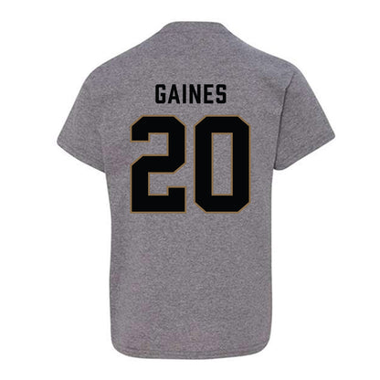 Wofford - NCAA Football : Waleed Gaines - Classic Shersey Youth T-Shirt-1