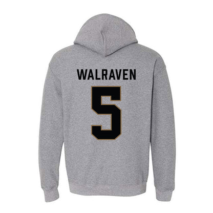 Wofford - NCAA Football : Max Walraven - Classic Shersey Hooded Sweatshirt-1