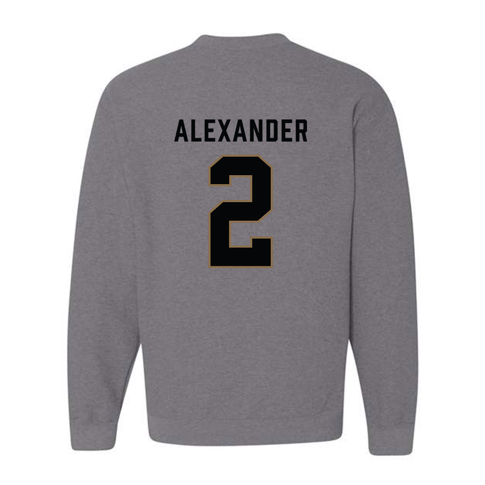 Wofford - NCAA Football : Colby Alexander - Classic Shersey Crewneck Sweatshirt-1