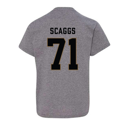 Wofford - NCAA Football : Drew Scaggs - Classic Shersey Youth T-Shirt-1