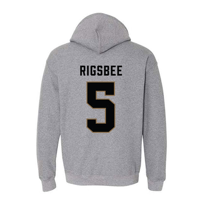 Wofford - NCAA Men's Basketball : Brendan Rigsbee - Classic Shersey Hooded Sweatshirt-1