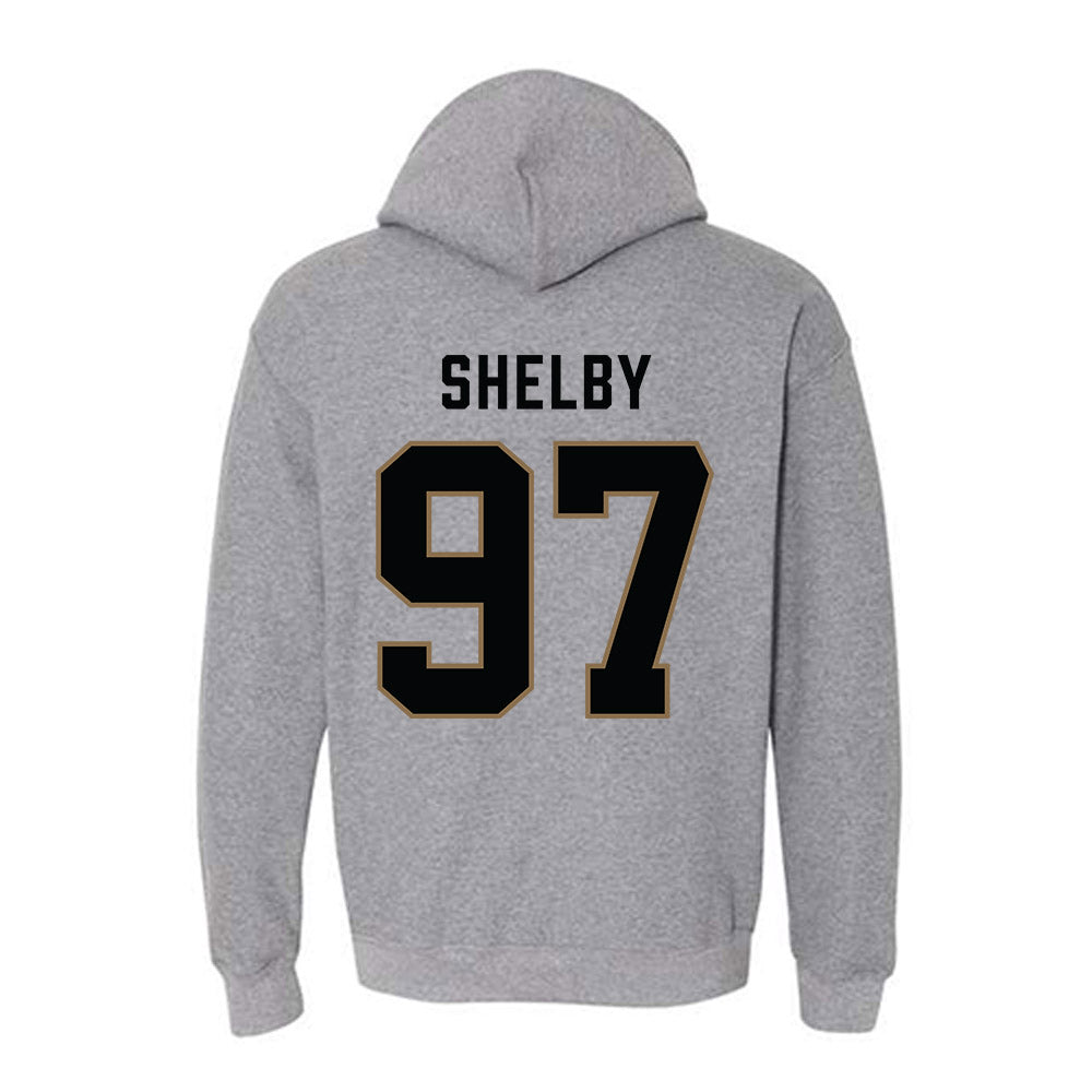 Wofford - NCAA Football : Jeremiah Shelby - Classic Shersey Hooded Sweatshirt-1