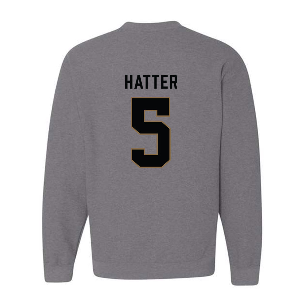 Wofford - NCAA Football : Jacobi Hatter - Classic Shersey Crewneck Sweatshirt-1