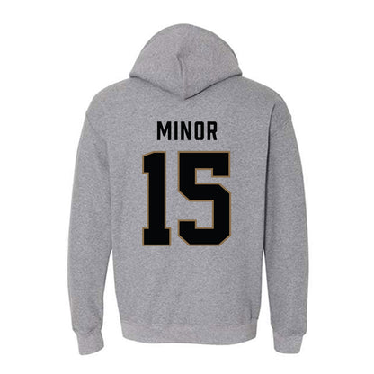 Wofford - NCAA Women's Soccer : Delaney Minor - Classic Shersey Hooded Sweatshirt-1