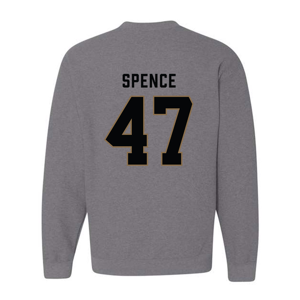 Wofford - NCAA Football : Sam Spence - Classic Shersey Crewneck Sweatshirt-1