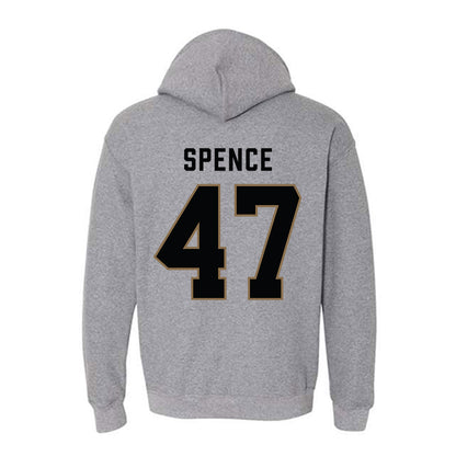 Wofford - NCAA Football : Sam Spence - Classic Shersey Hooded Sweatshirt-1