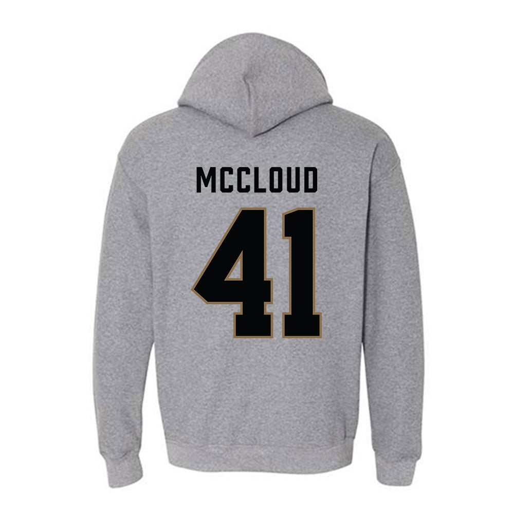 Wofford - NCAA Football : Logan McCloud - Classic Shersey Hooded Sweatshirt-1