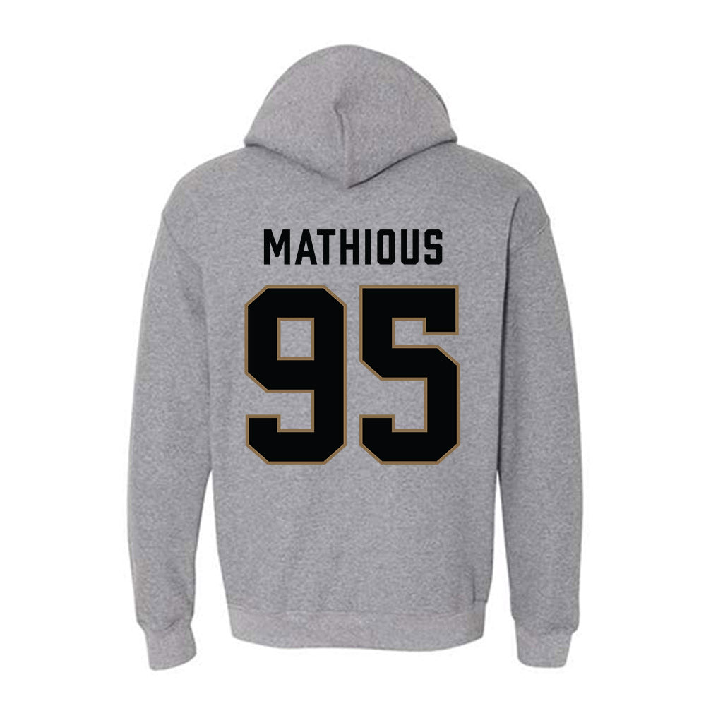 Wofford - NCAA Football : Nicholas Mathious - Classic Shersey Hooded Sweatshirt-1