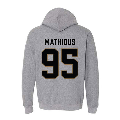 Wofford - NCAA Football : Nicholas Mathious - Classic Shersey Hooded Sweatshirt-1