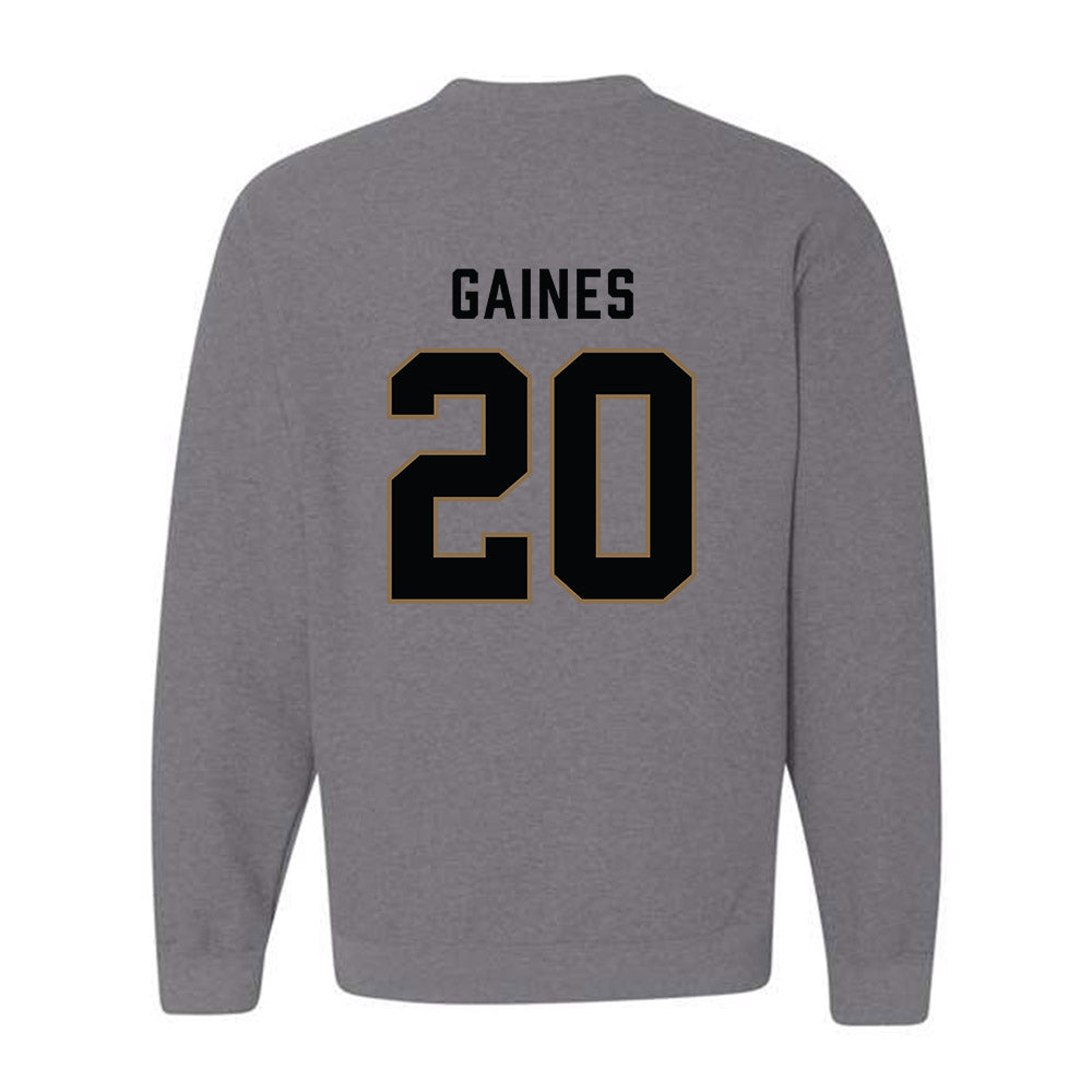 Wofford - NCAA Football : Waleed Gaines - Classic Shersey Crewneck Sweatshirt-1