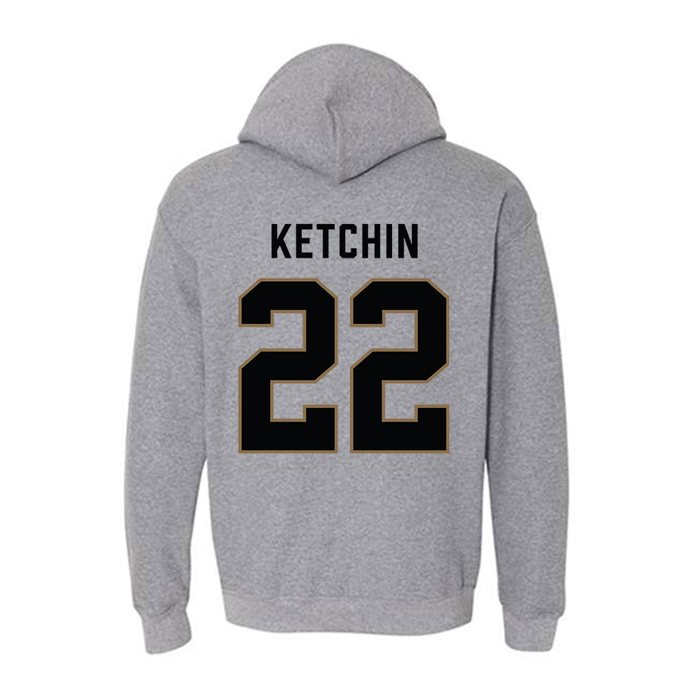 Wofford - NCAA Football : Perrin Ketchin - Classic Shersey Hooded Sweatshirt-1