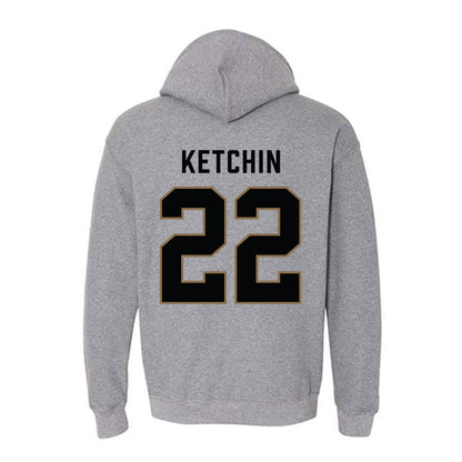 Wofford - NCAA Football : Perrin Ketchin - Classic Shersey Hooded Sweatshirt-1