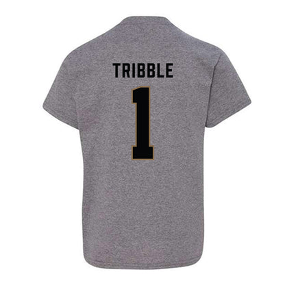 Wofford - NCAA Baseball : Logan Tribble - Classic Shersey Youth T-Shirt-1