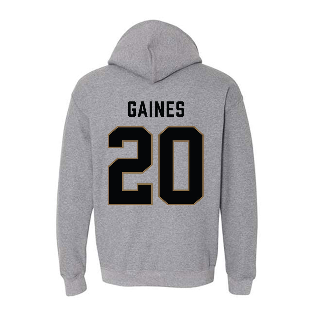 Wofford - NCAA Football : Waleed Gaines - Classic Shersey Hooded Sweatshirt-1