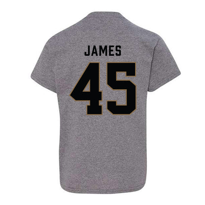 Wofford - NCAA Baseball : Trey James - Classic Shersey Youth T-Shirt-1