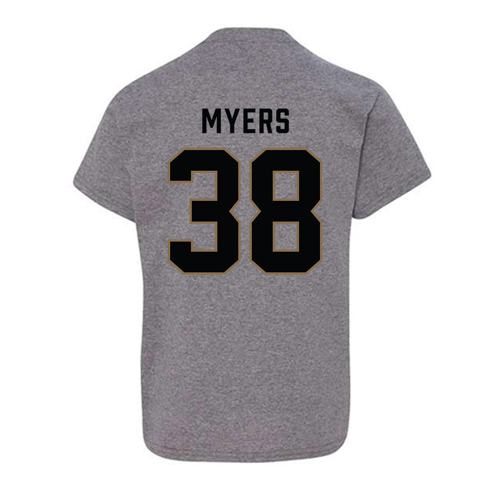 Wofford - NCAA Baseball : Alex Myers - Classic Shersey Youth T-Shirt-1