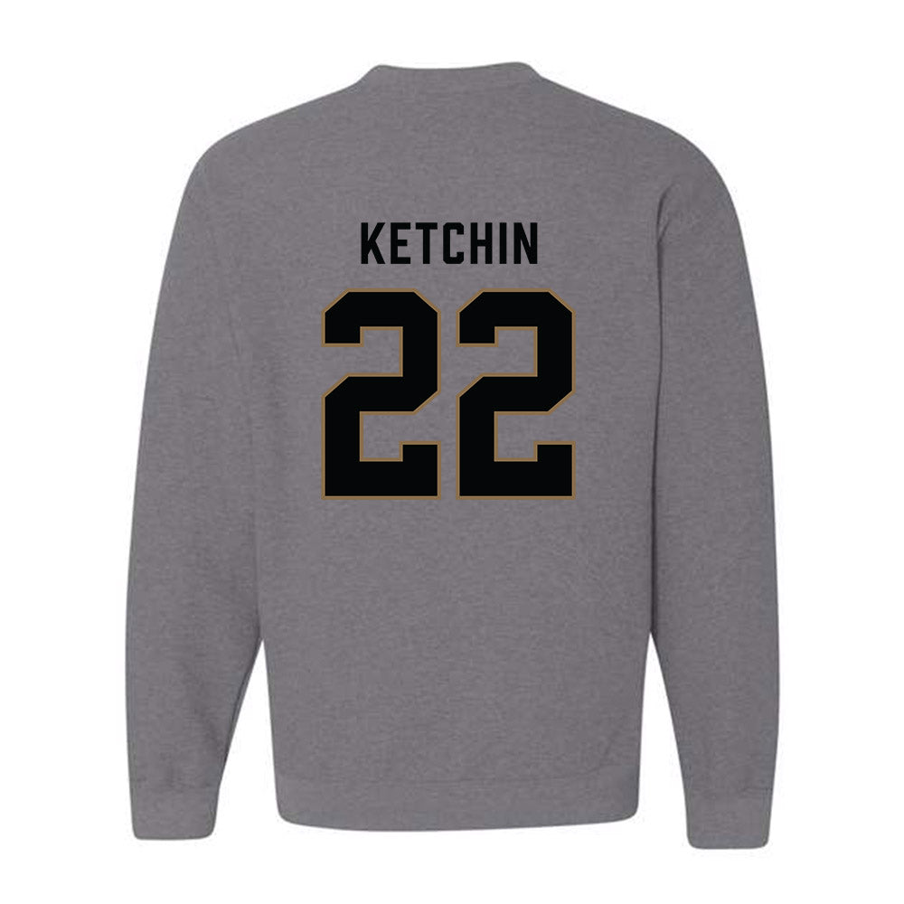 Wofford - NCAA Football : Perrin Ketchin - Classic Shersey Crewneck Sweatshirt-1