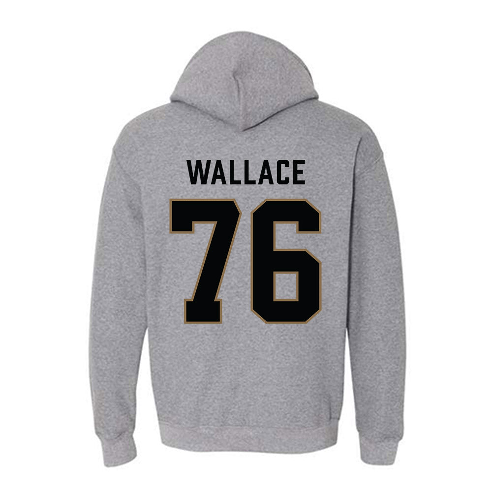 Wofford - NCAA Football : Kameron Wallace - Classic Shersey Hooded Sweatshirt-1