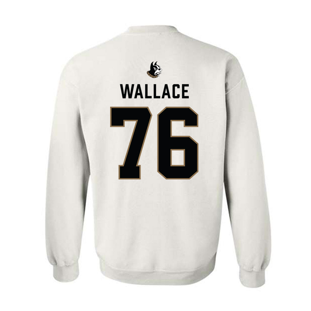 Wofford - NCAA Football : Kameron Wallace - Classic Shersey Crewneck Sweatshirt-1