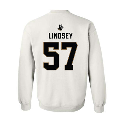 Wofford - NCAA Football : Von Lindsey - Classic Shersey Crewneck Sweatshirt-1