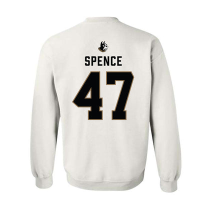 Wofford - NCAA Football : Sam Spence - Classic Shersey Crewneck Sweatshirt-1