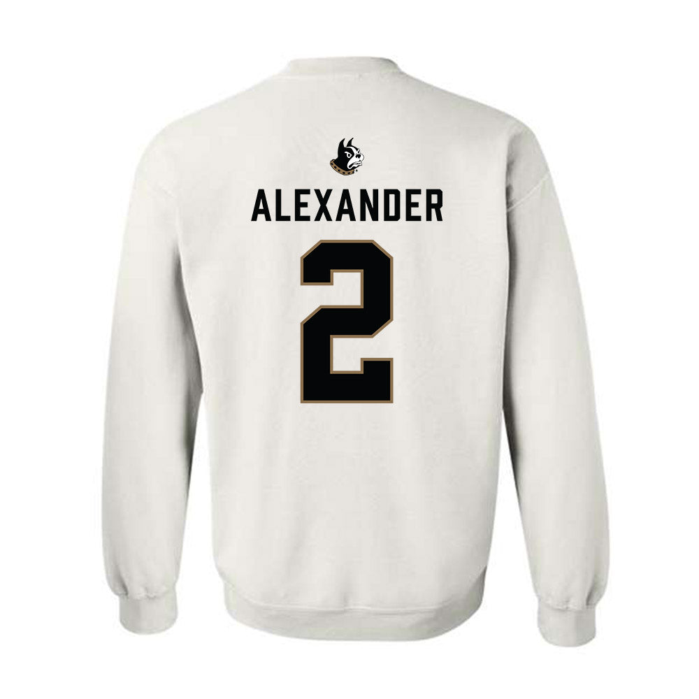 Wofford - NCAA Football : Colby Alexander - Classic Shersey Crewneck Sweatshirt-1