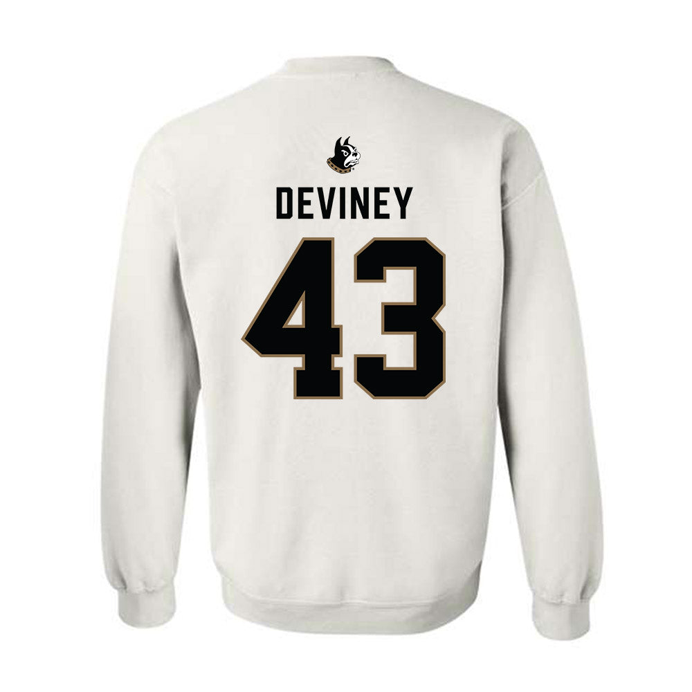 Wofford - NCAA Football : Conner Deviney - Classic Shersey Crewneck Sweatshirt-1