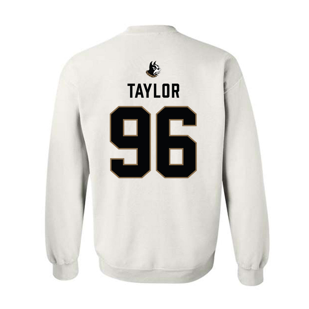 Wofford - NCAA Football : Zeb Taylor - Classic Shersey Crewneck Sweatshirt-1