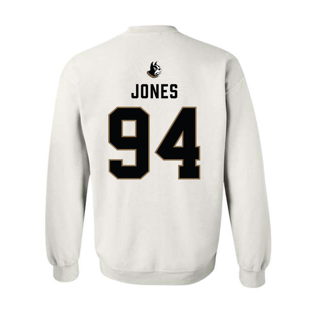 Wofford - NCAA Football : Mike Jones - Classic Shersey Crewneck Sweatshirt-1