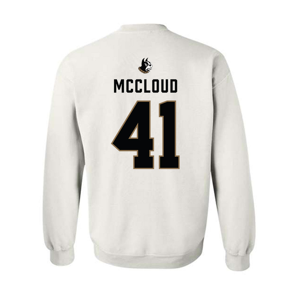 Wofford - NCAA Football : Logan McCloud - Classic Shersey Crewneck Sweatshirt-1