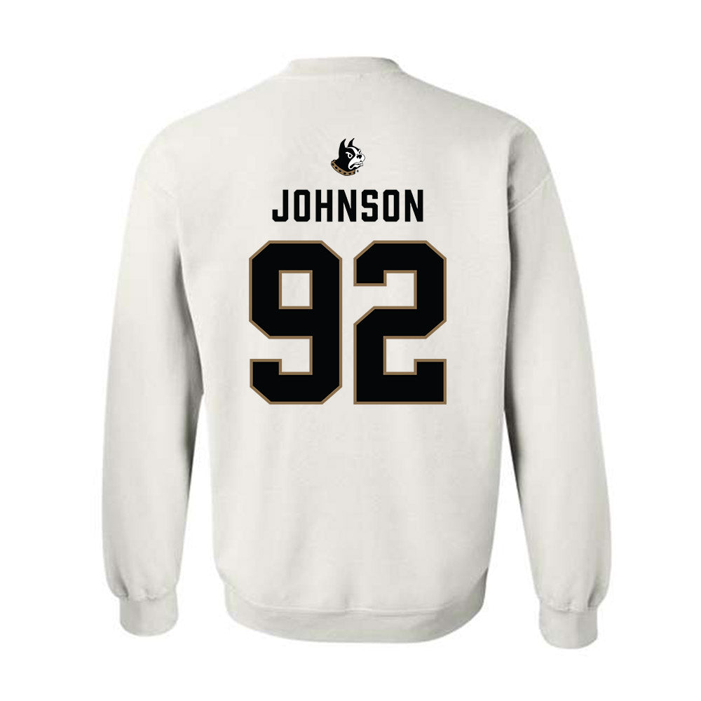 Wofford - NCAA Football : Jordan Johnson - Classic Shersey Crewneck Sweatshirt-1