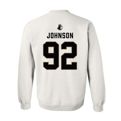 Wofford - NCAA Football : Jordan Johnson - Classic Shersey Crewneck Sweatshirt-1