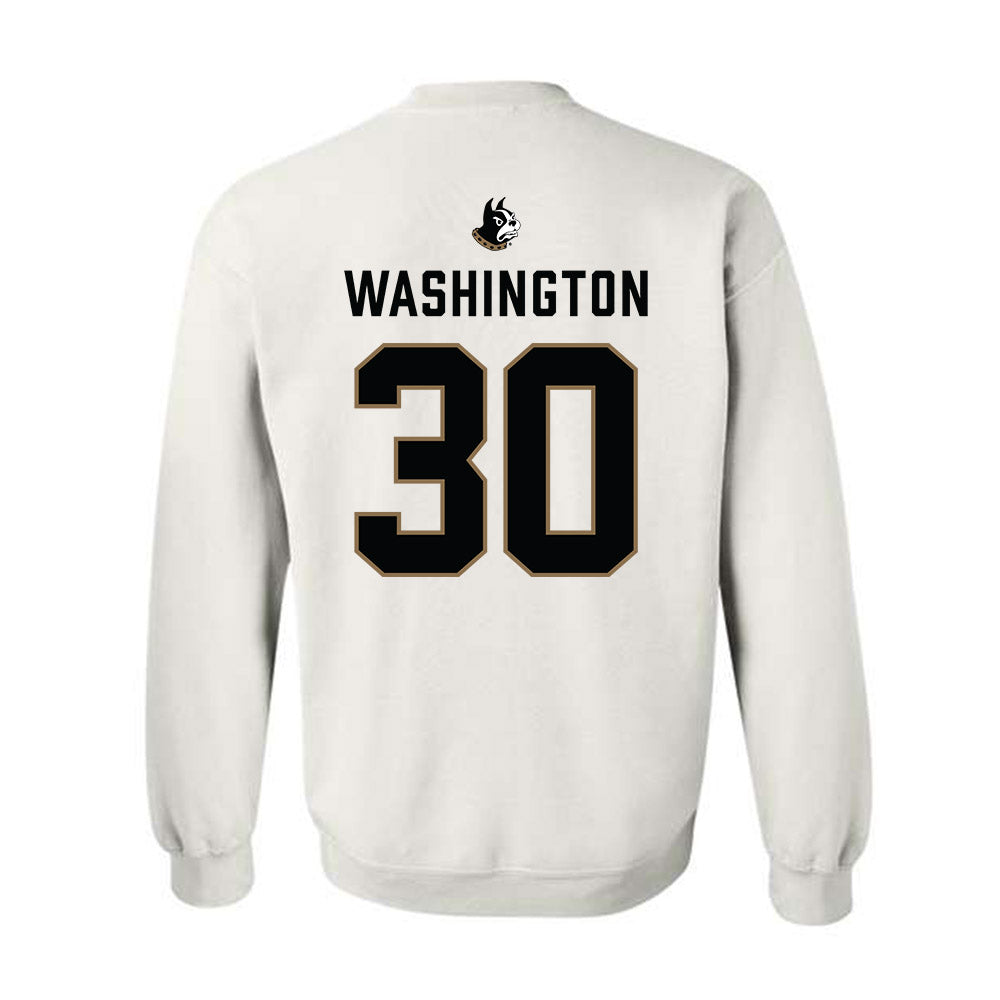 Wofford - NCAA Football : Elijah Washington - Classic Shersey Crewneck Sweatshirt-1