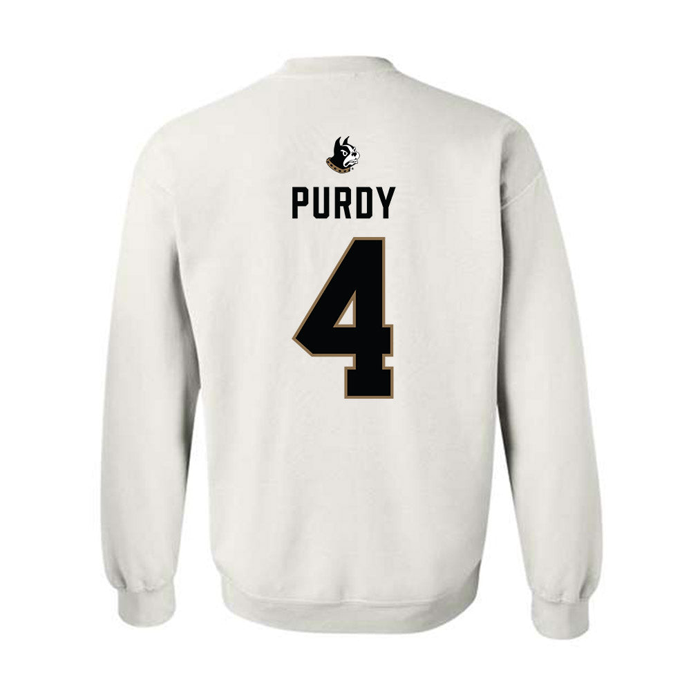 Wofford - NCAA Football : Jack Purdy - Classic Shersey Crewneck Sweatshirt-1