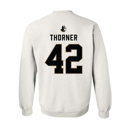 Wofford - NCAA Football : Jake Thorner - Classic Shersey Crewneck Sweatshirt-1