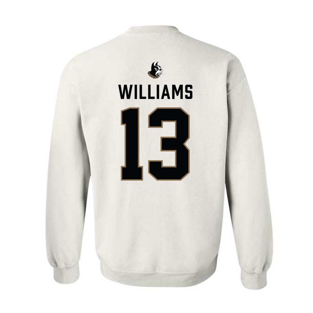 Wofford - NCAA Football : Jovon Williams - Classic Shersey Crewneck Sweatshirt-1