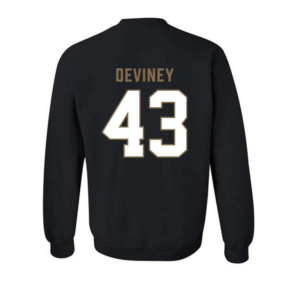 Wofford - NCAA Football : Conner Deviney - Classic Shersey Crewneck Sweatshirt-1