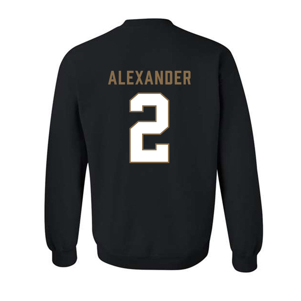 Wofford - NCAA Football : Colby Alexander - Classic Shersey Crewneck Sweatshirt-1