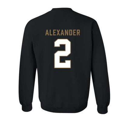 Wofford - NCAA Football : Colby Alexander - Classic Shersey Crewneck Sweatshirt-1