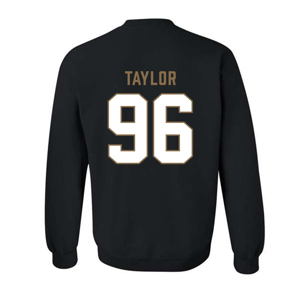 Wofford - NCAA Football : Zeb Taylor - Classic Shersey Crewneck Sweatshirt-1