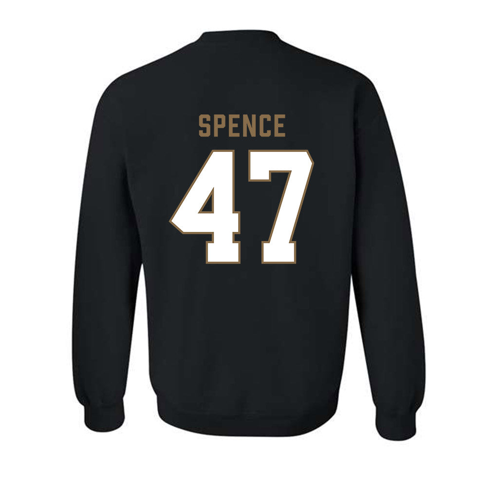 Wofford - NCAA Football : Sam Spence - Classic Shersey Crewneck Sweatshirt-1