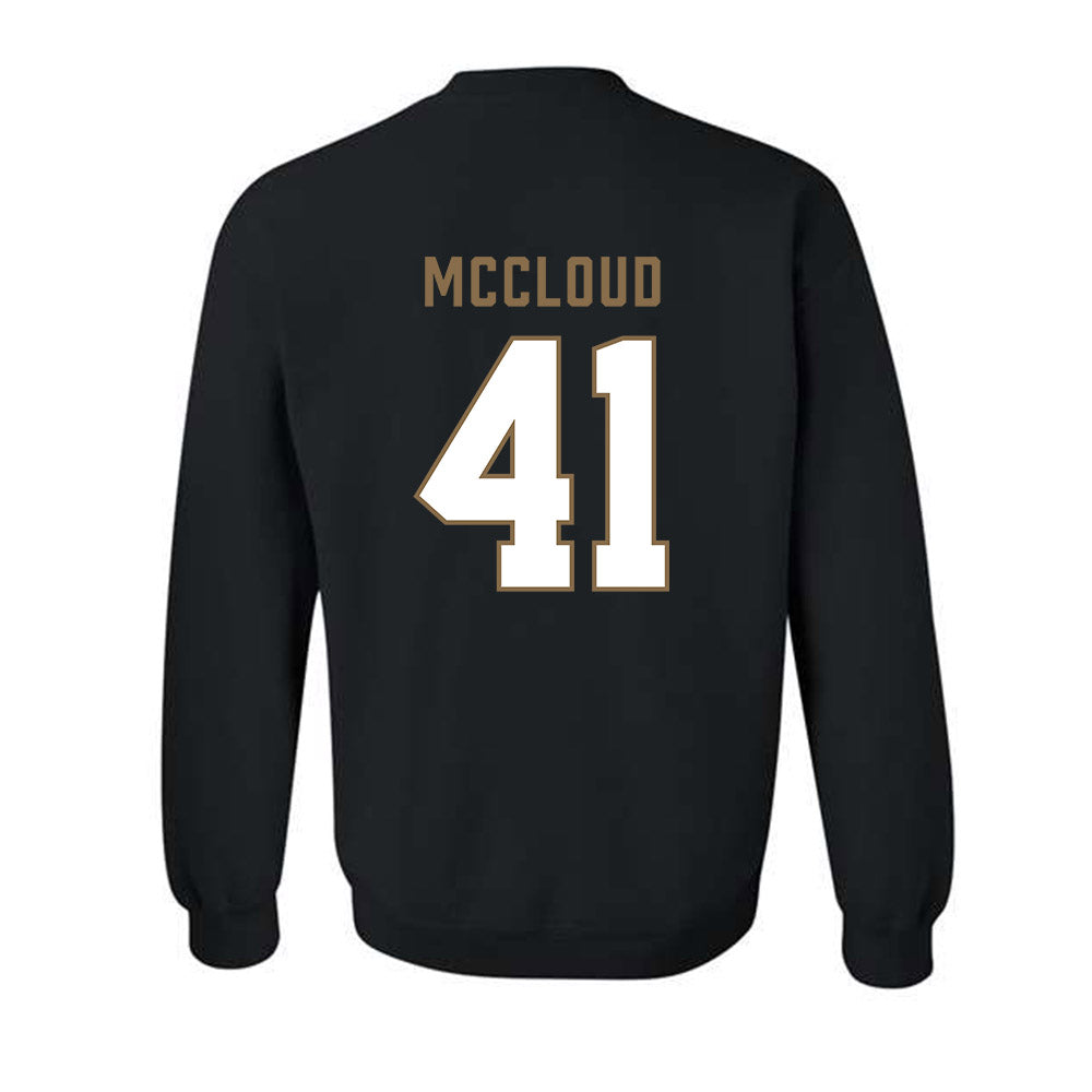 Wofford - NCAA Football : Logan McCloud - Classic Shersey Crewneck Sweatshirt-1