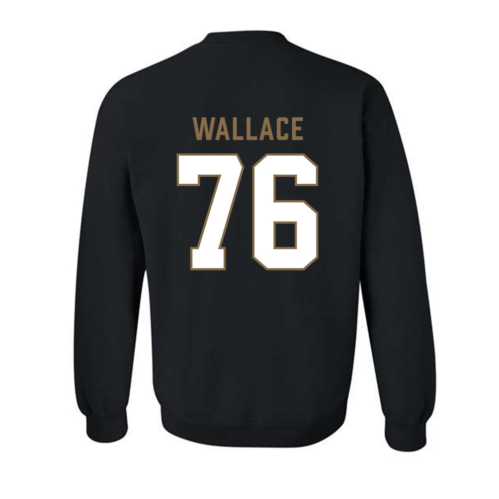Wofford - NCAA Football : Kameron Wallace - Classic Shersey Crewneck Sweatshirt-1