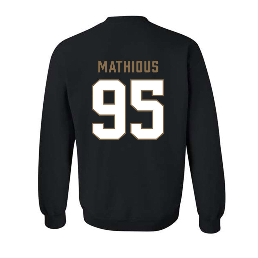 Wofford - NCAA Football : Nicholas Mathious - Classic Shersey Crewneck Sweatshirt-1