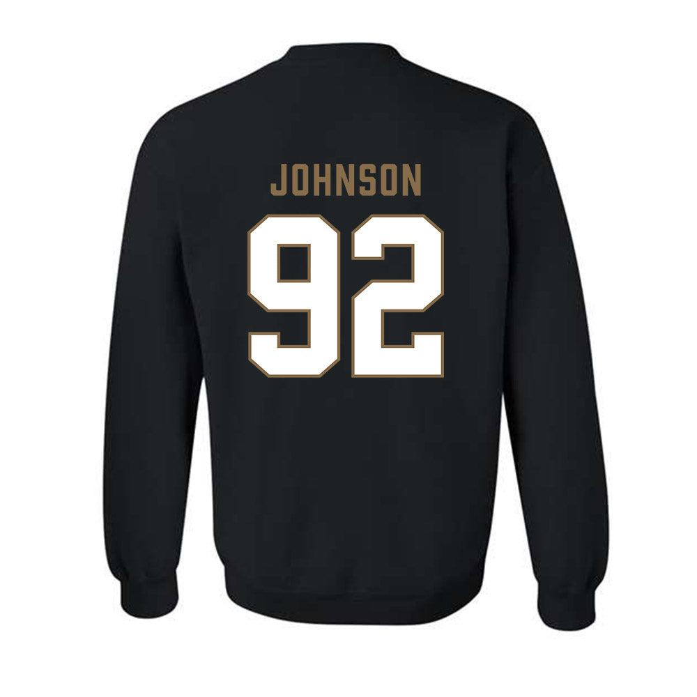 Wofford - NCAA Football : Jordan Johnson - Classic Shersey Crewneck Sweatshirt-1